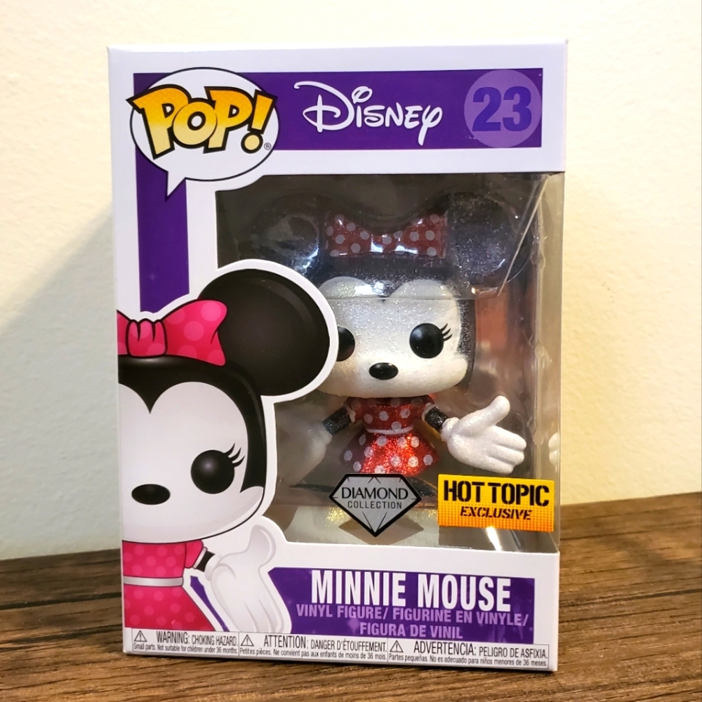 Disney Funko POP! Diamond HT Exclusive Minnie